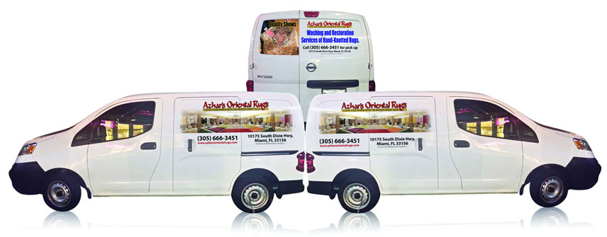 Azhar’s Oriental Rugs Car